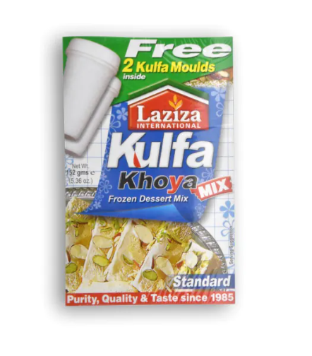 LAZIZA Kulfa Khoya Frozen Dessert Mix Standard 5.36 OZ